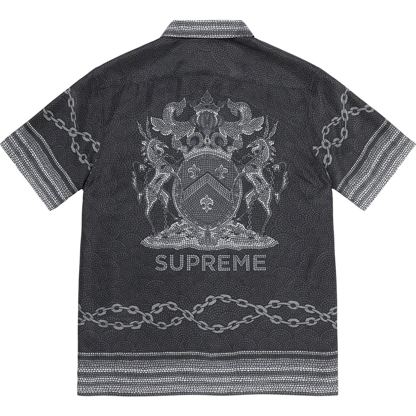 Mosaic Silk S/S Shirt view 7